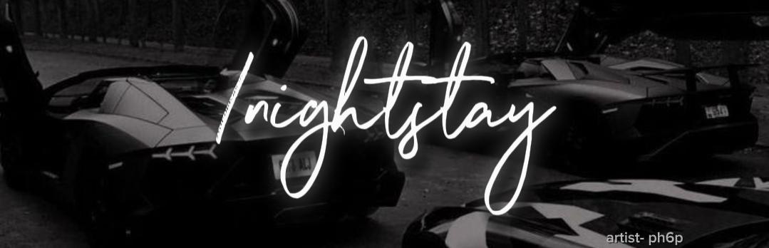 Discovery splash banner for /Nightstay ™ |・Gaming・Global・Chill・Vc 𓂃 ‹3 Discord server