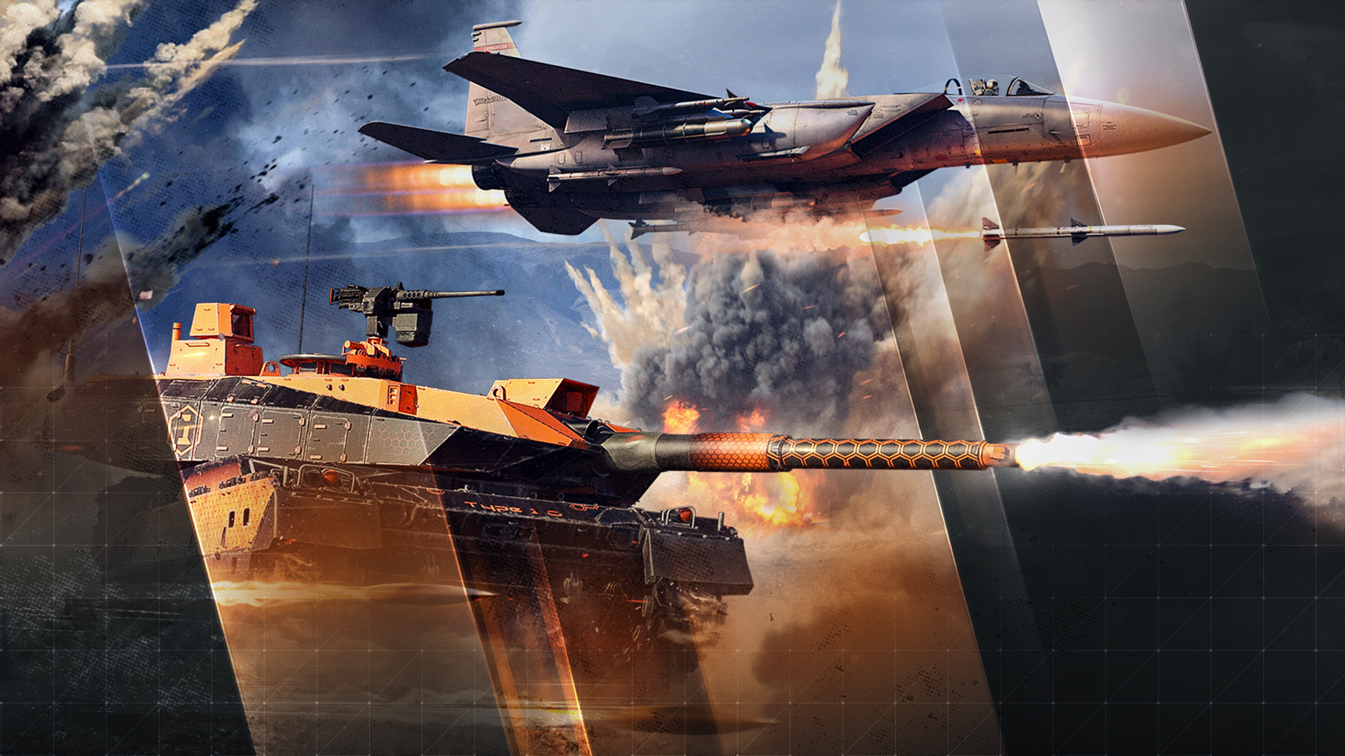 Discovery splash banner for War Thunder Esports Official Discord – Gaijin Discord server