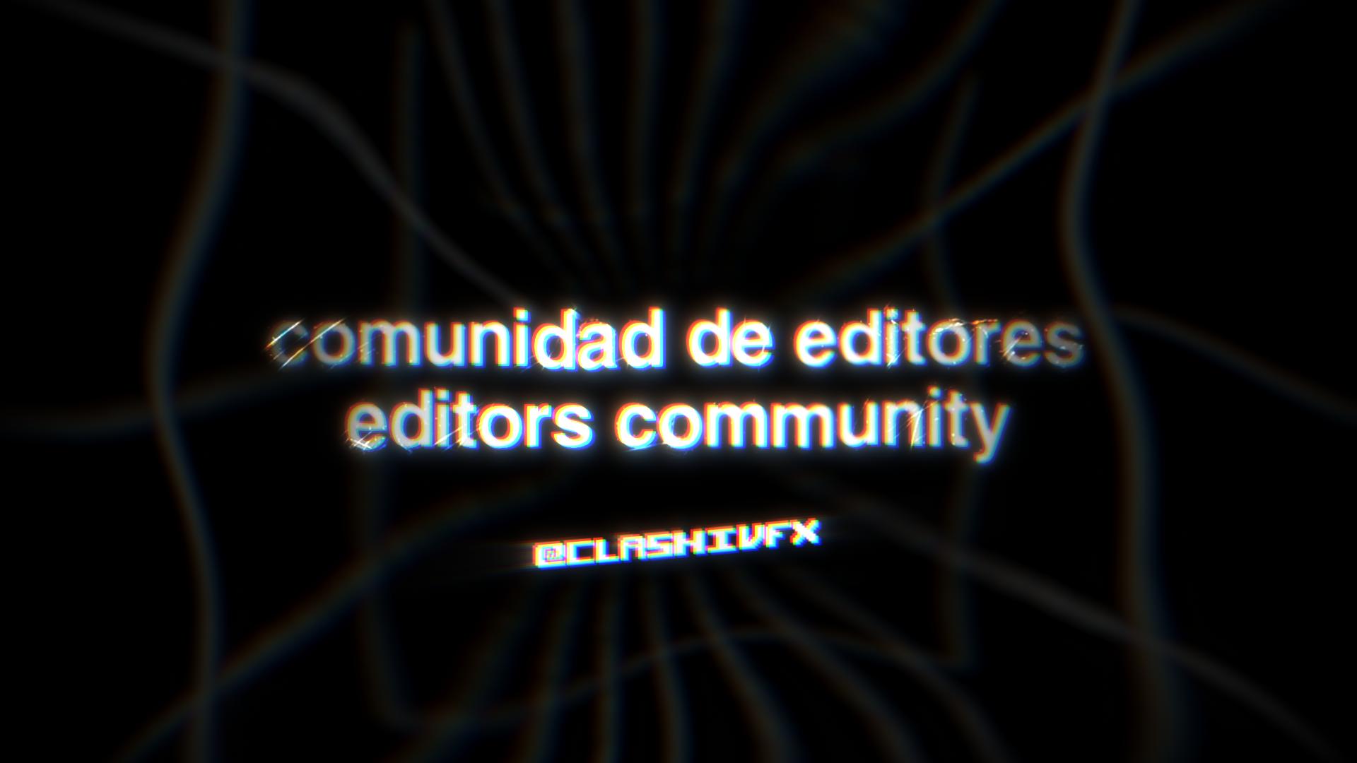 Discovery splash banner for COMUNIDAD DE EDITORES Discord server