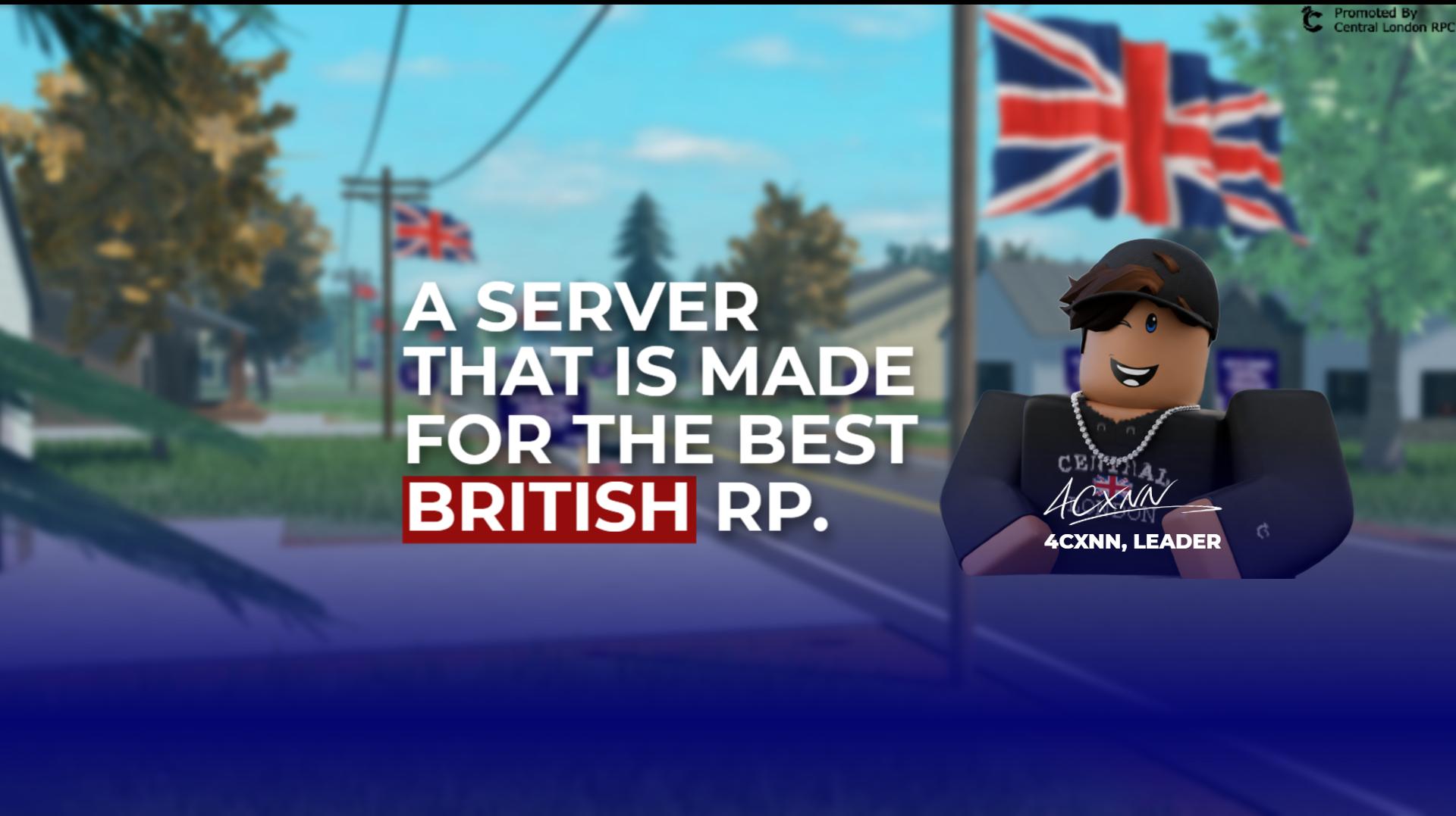 Discovery splash banner for ✓ Central London Roleplay Community Discord server