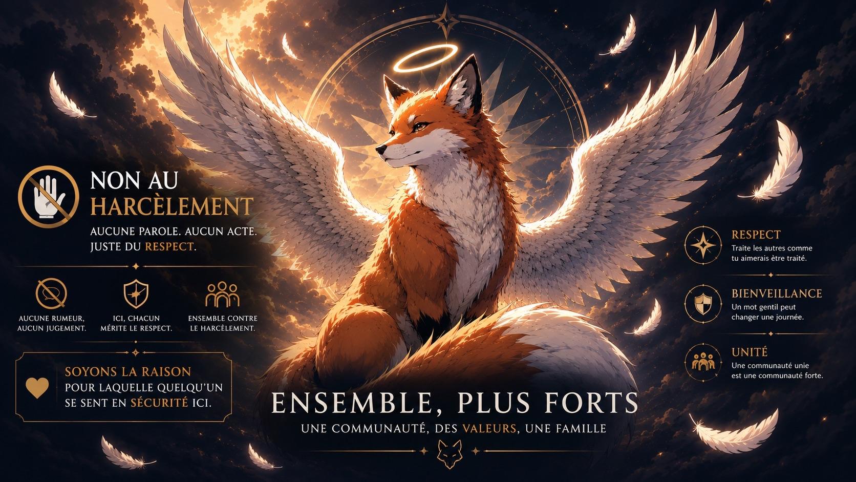 Discovery splash banner for 🦊 FoxHeaven 🪽 Discord server