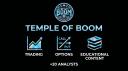 Discovery splash banner for TEMPLE OF BOOM Discord server