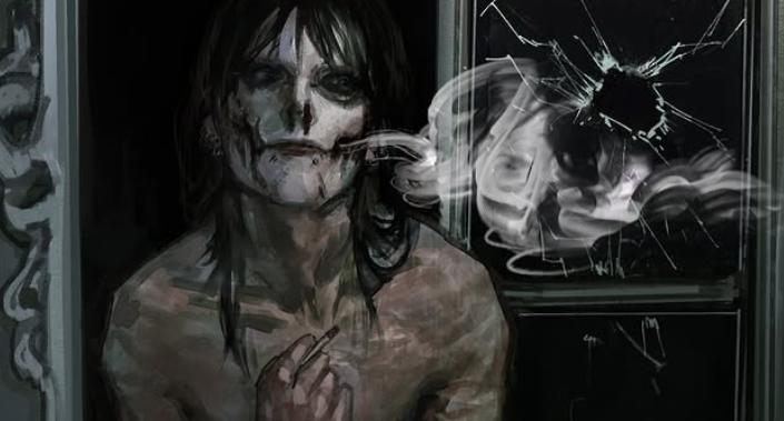 Discovery splash banner for Creepypasta | Blood of Salvation Discord server