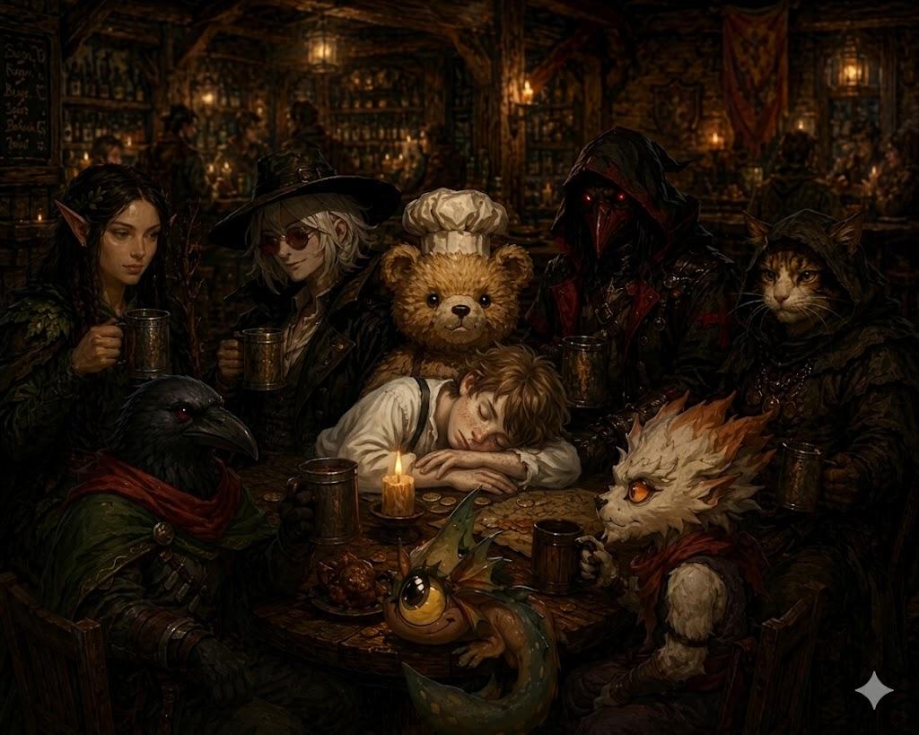 Discovery splash banner for La Casita del Rol de Belial Discord server