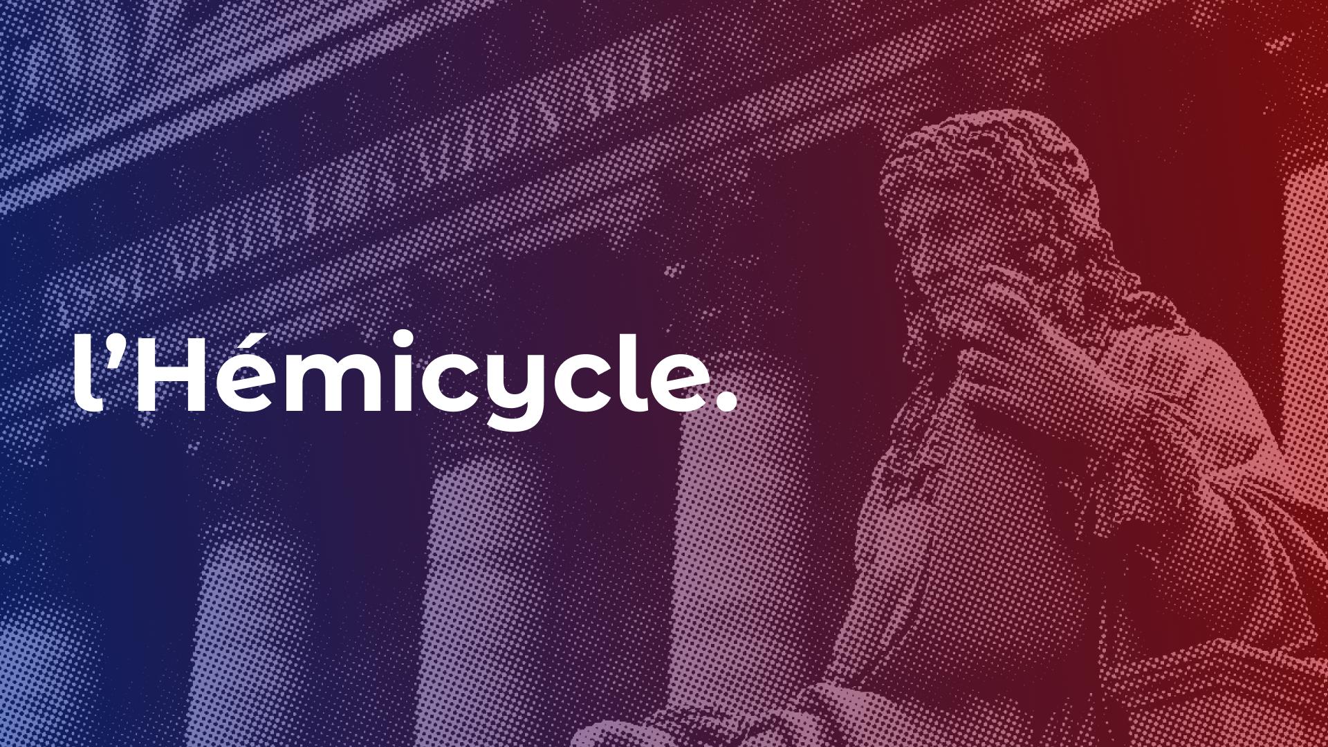 Discovery splash banner for l'Hémicycle | Politique Discord server
