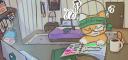Discovery splash banner for Nerd Café Discord server