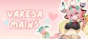 Discovery splash banner for Varesa Mains ₊˚ෆ Genshin Impact Discord server