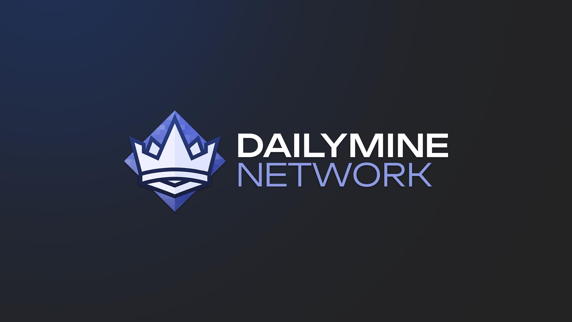 Discovery splash banner for DailyMine Network Discord server
