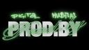 Discovery splash banner for Digital Hustlas | Prod.by Discord server