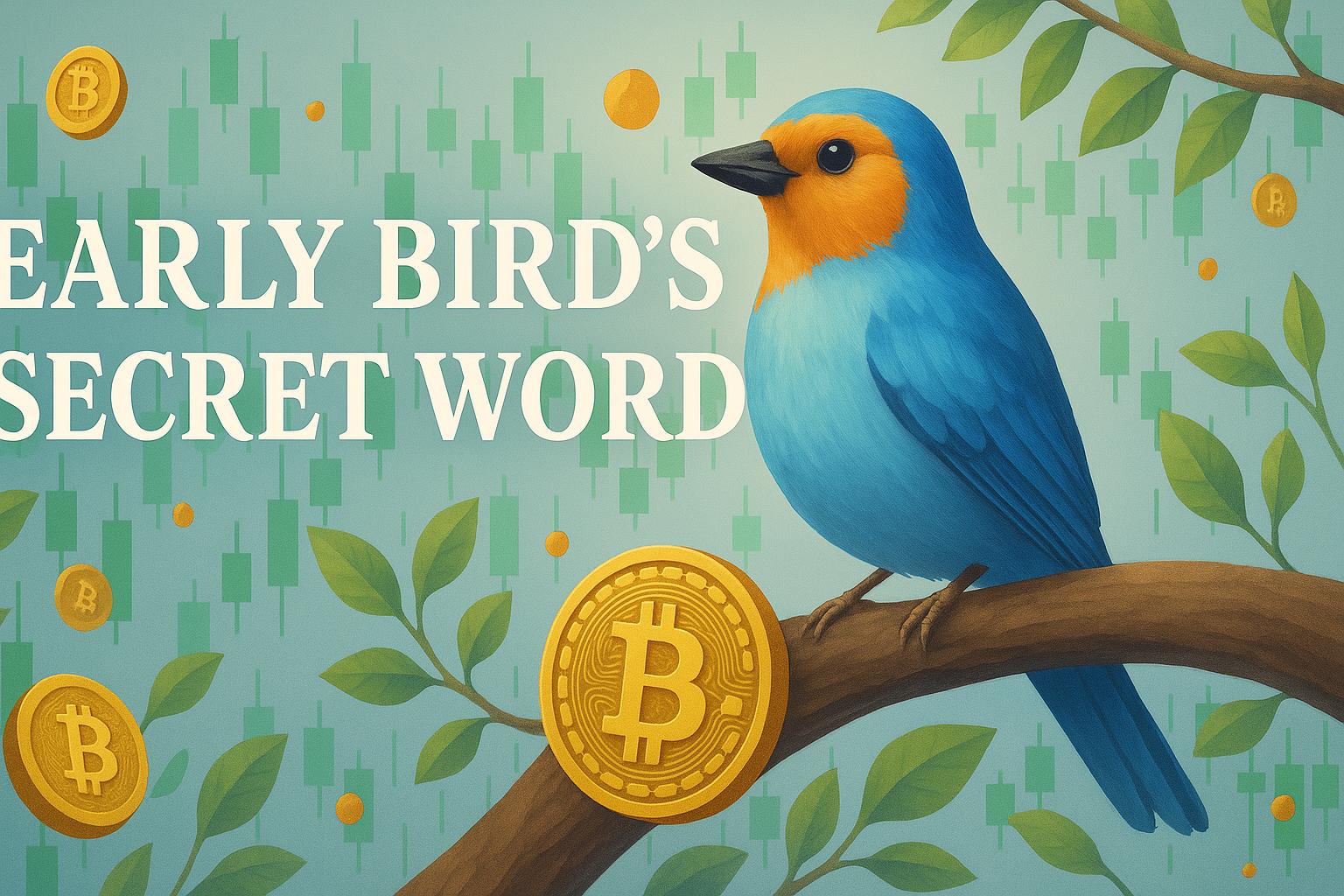 Discovery splash banner for Early Bird Alpha Discord server