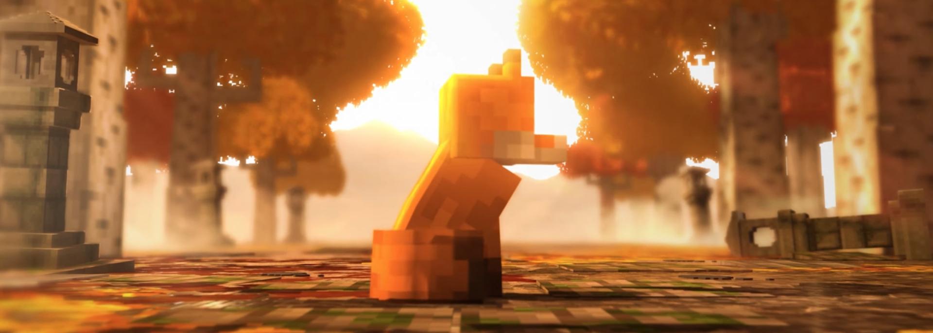 Discovery splash banner for FoxLand ™ MC Discord server