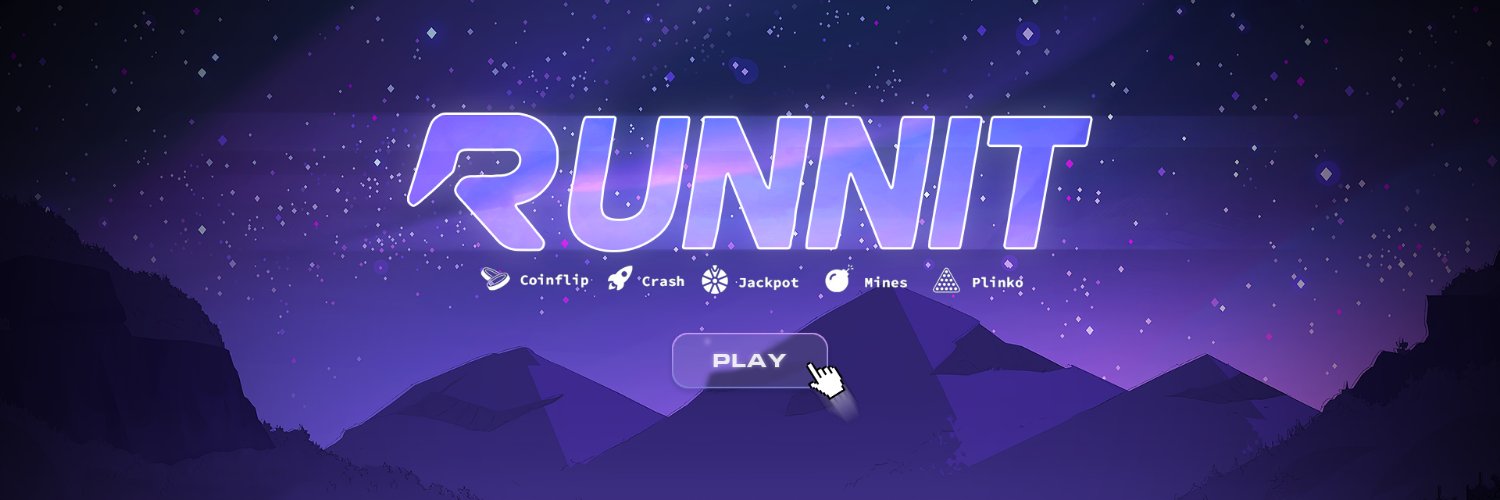 Discovery splash banner for Runnit.gg Discord server