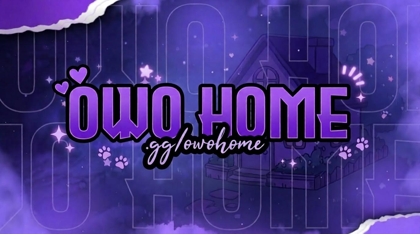 Discovery splash banner for π OwO Home | .gg/owohome #Lottery Discord server