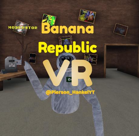 Discovery splash banner for Banana Republic VR (ON APPLAB) Discord server
