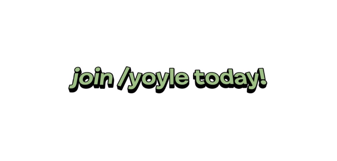Discovery splash banner for Prideful Yoyle Island! Discord server