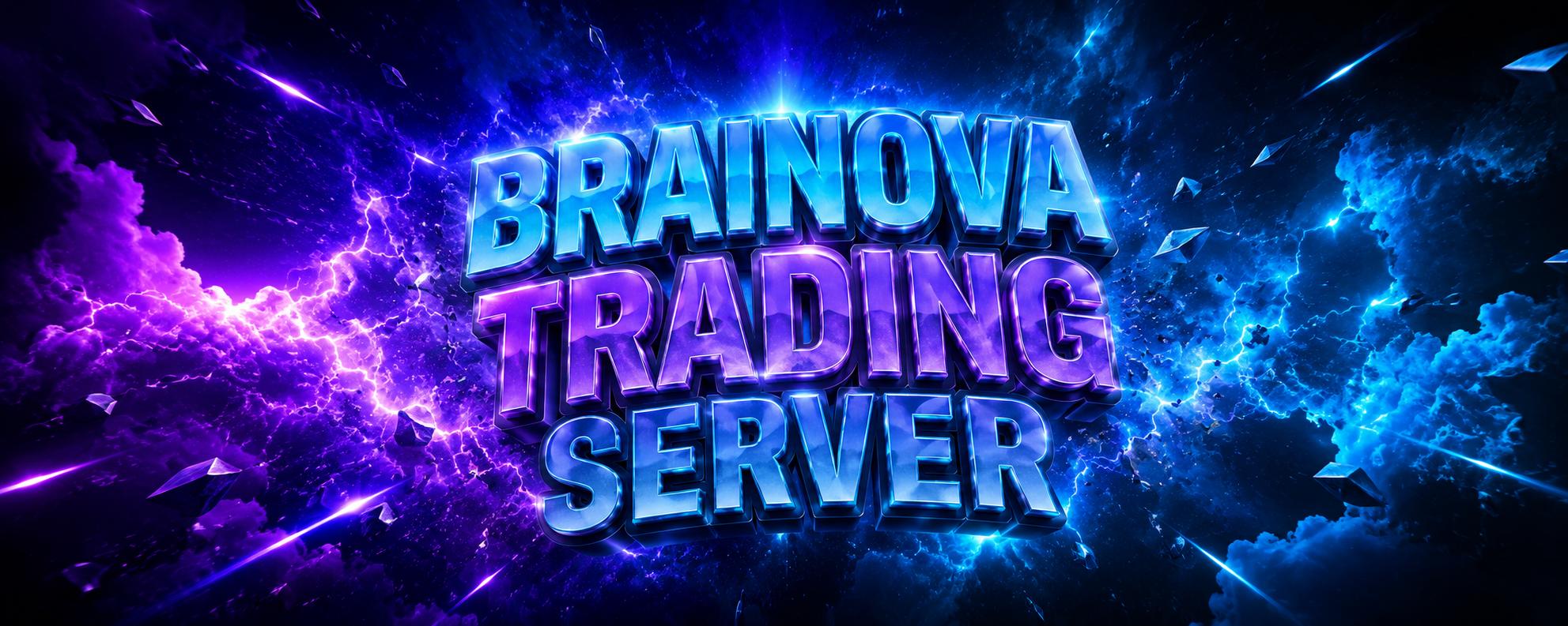 Discovery splash banner for Brainova | Steal A Brainrot Discord server