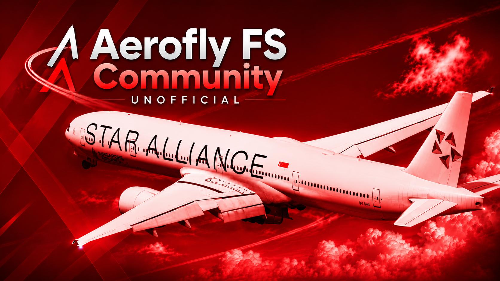 Discovery splash banner for Aerofly FS Community Discord server