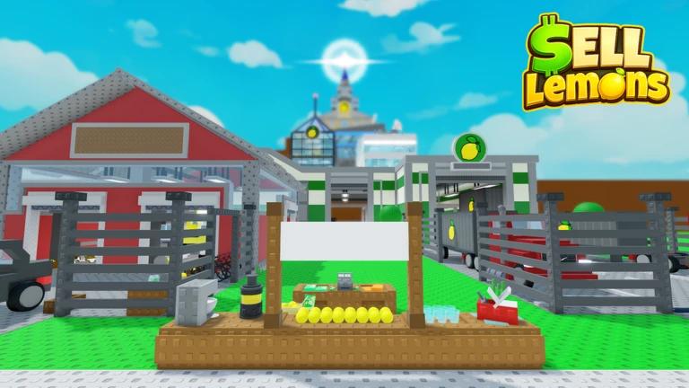 Discovery splash banner for Sell Lemons Roblox Discord server