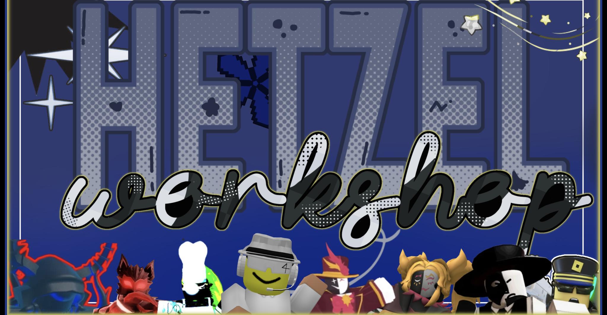 Discovery splash banner for Hetzel’s Workshop Discord server