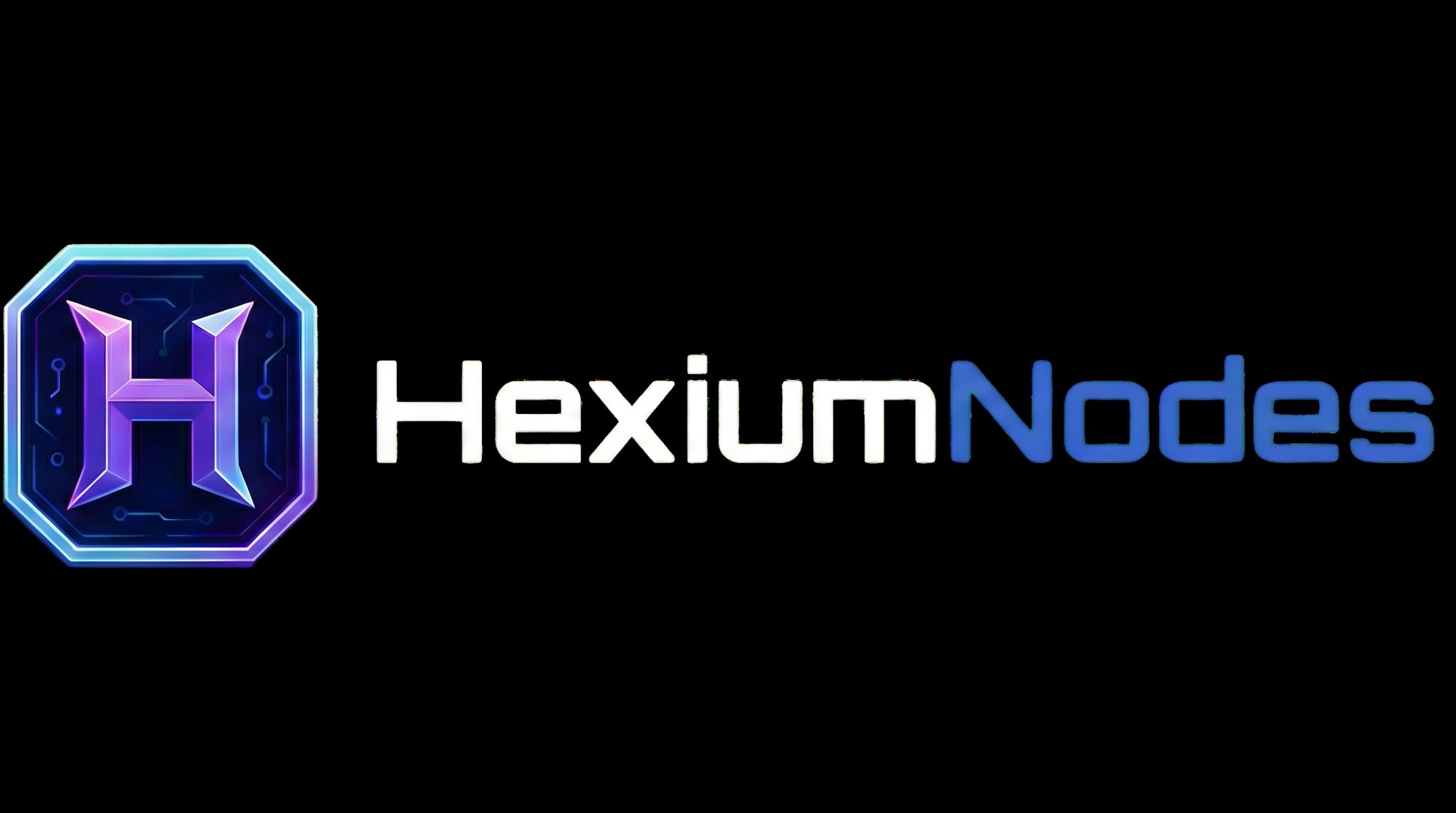 Discovery splash banner for HexiumNodes Discord server