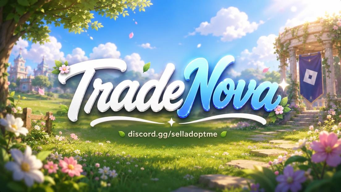 Discovery splash banner for TradeNova | Mm2 + Gpo + Ps99 + Bladeball | Trade + Crosstrade Values Discord server