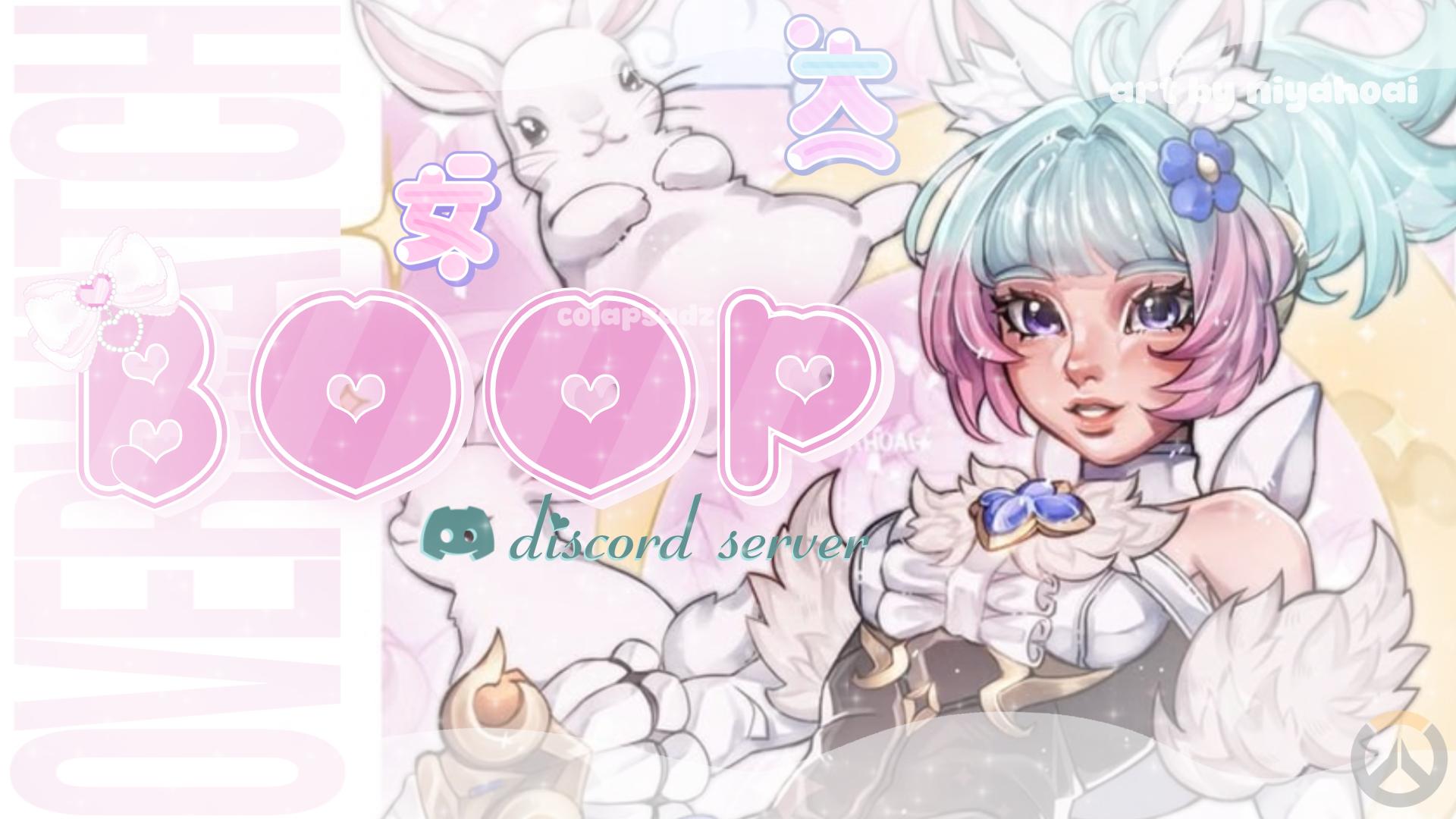 Discovery splash banner for 🌸. ֺꉂ b o o p !! ָ ♯ ֺֺ Discord server