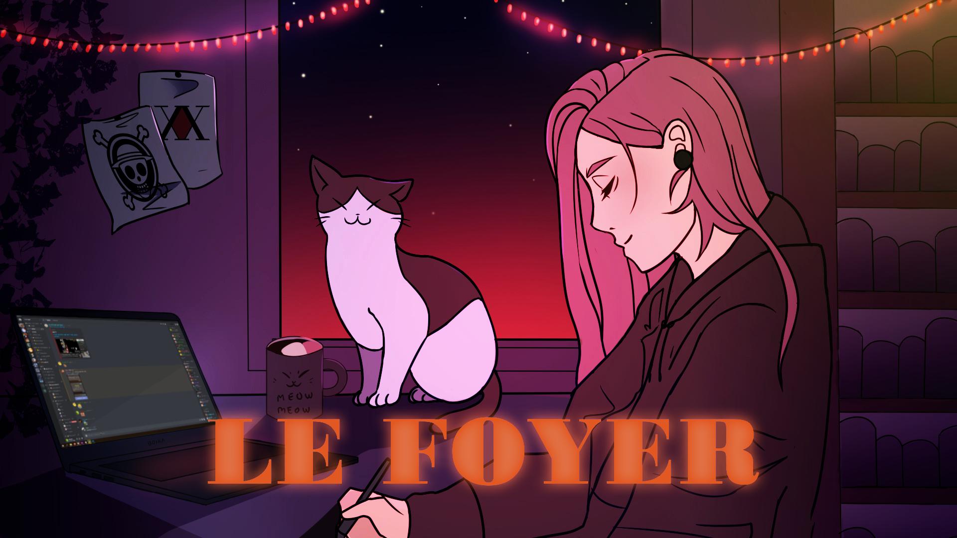 Discovery splash banner for Le Foyer Discord server