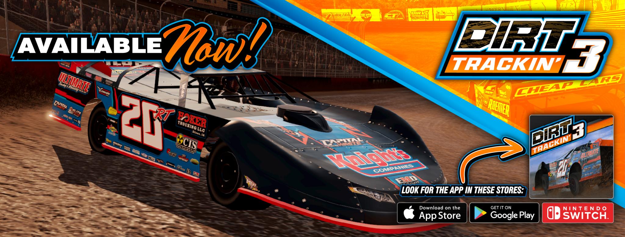 Discovery splash banner for Dirt Trackin' Discord server
