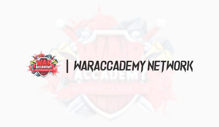 Discovery splash banner for WarAccademy Network Discord server