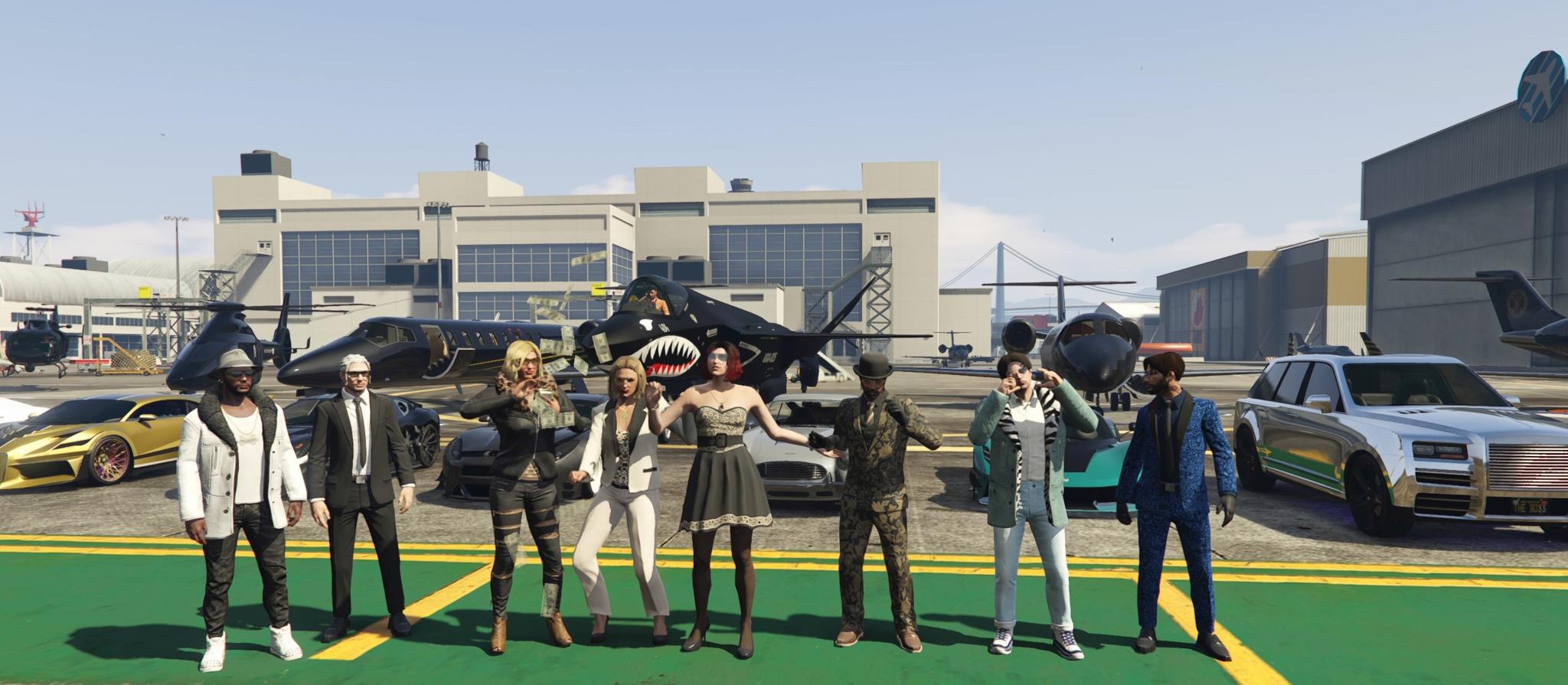 Discovery splash banner for HeistTeams | GTA, LFG, Safe Lobbies, Minecraft Discord server