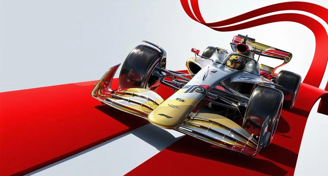Discovery splash banner for FORMULA 1 Discord server