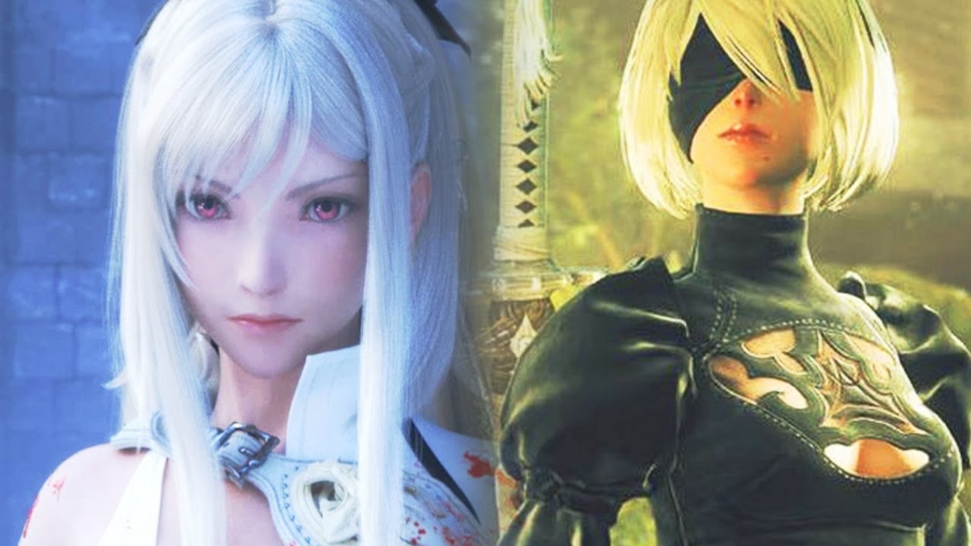 Discovery splash banner for Drakengard & NieR Discord server