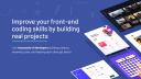 Discovery splash banner for Frontend Mentor Discord server