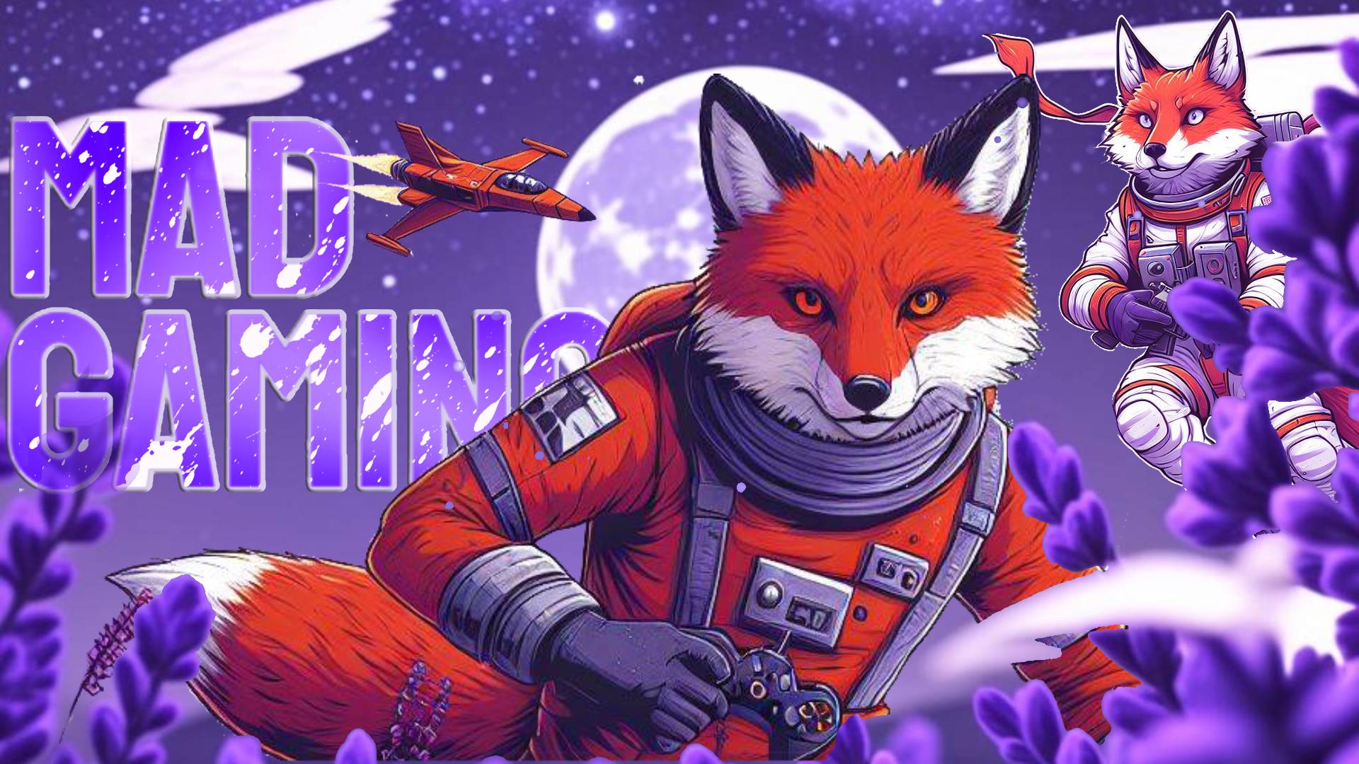 Discovery splash banner for MAD GAMING Discord server