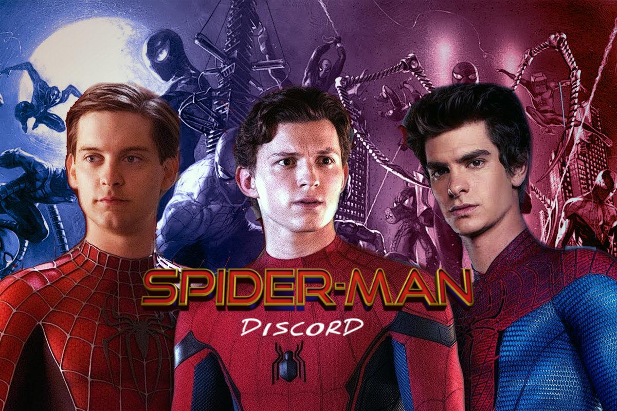 Discovery splash banner for Spider-Man Discord server