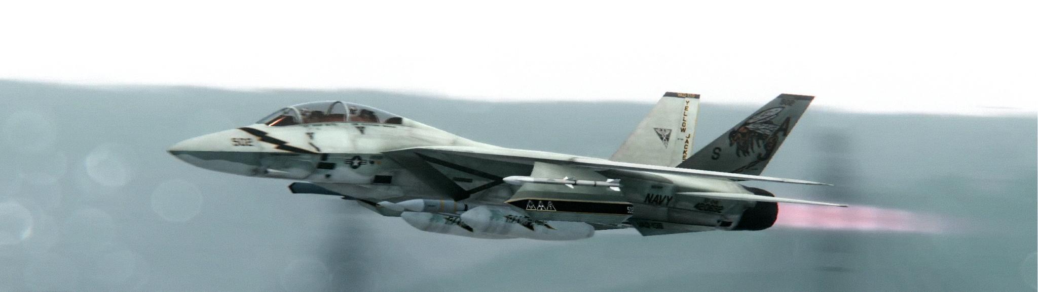 Discovery splash banner for Carrier Air Wing 8 - VTOL VR Discord server