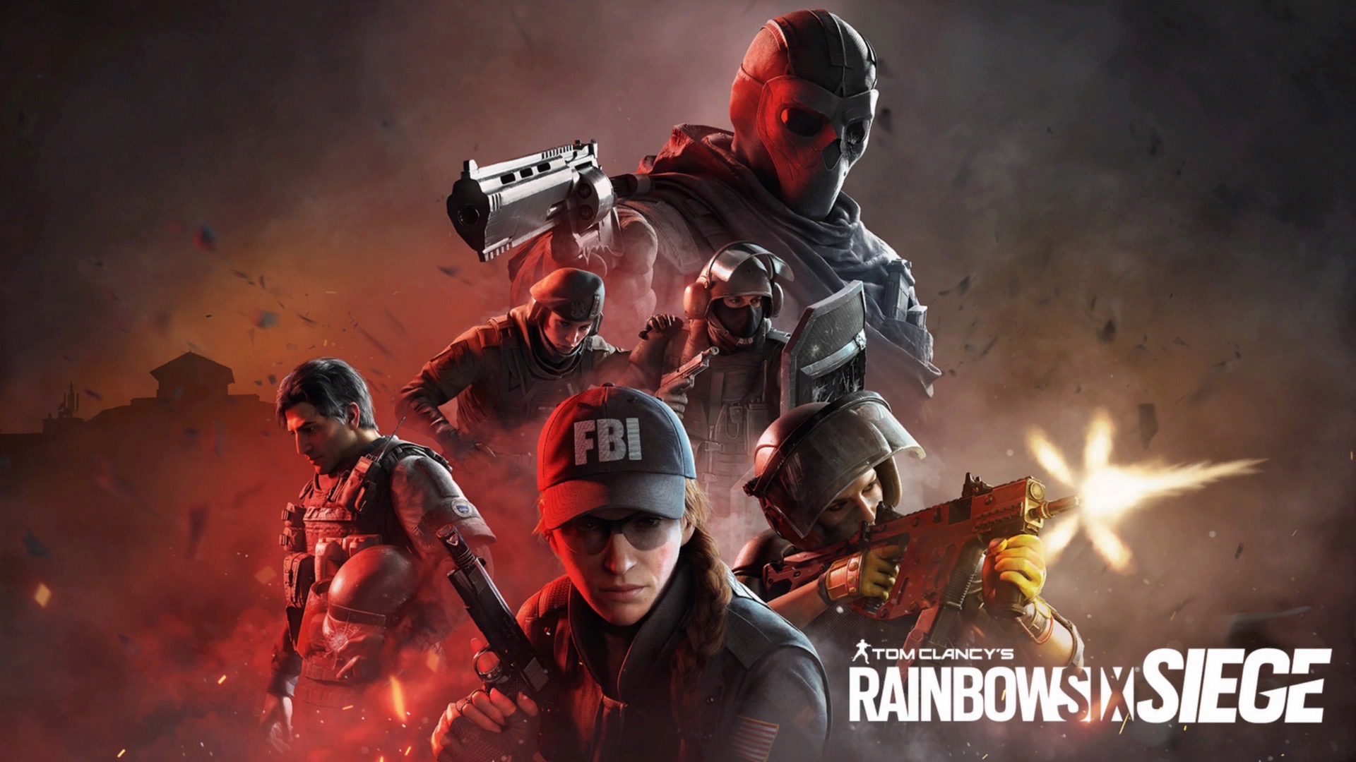 Discovery splash banner for Rainbow 6 Discord server