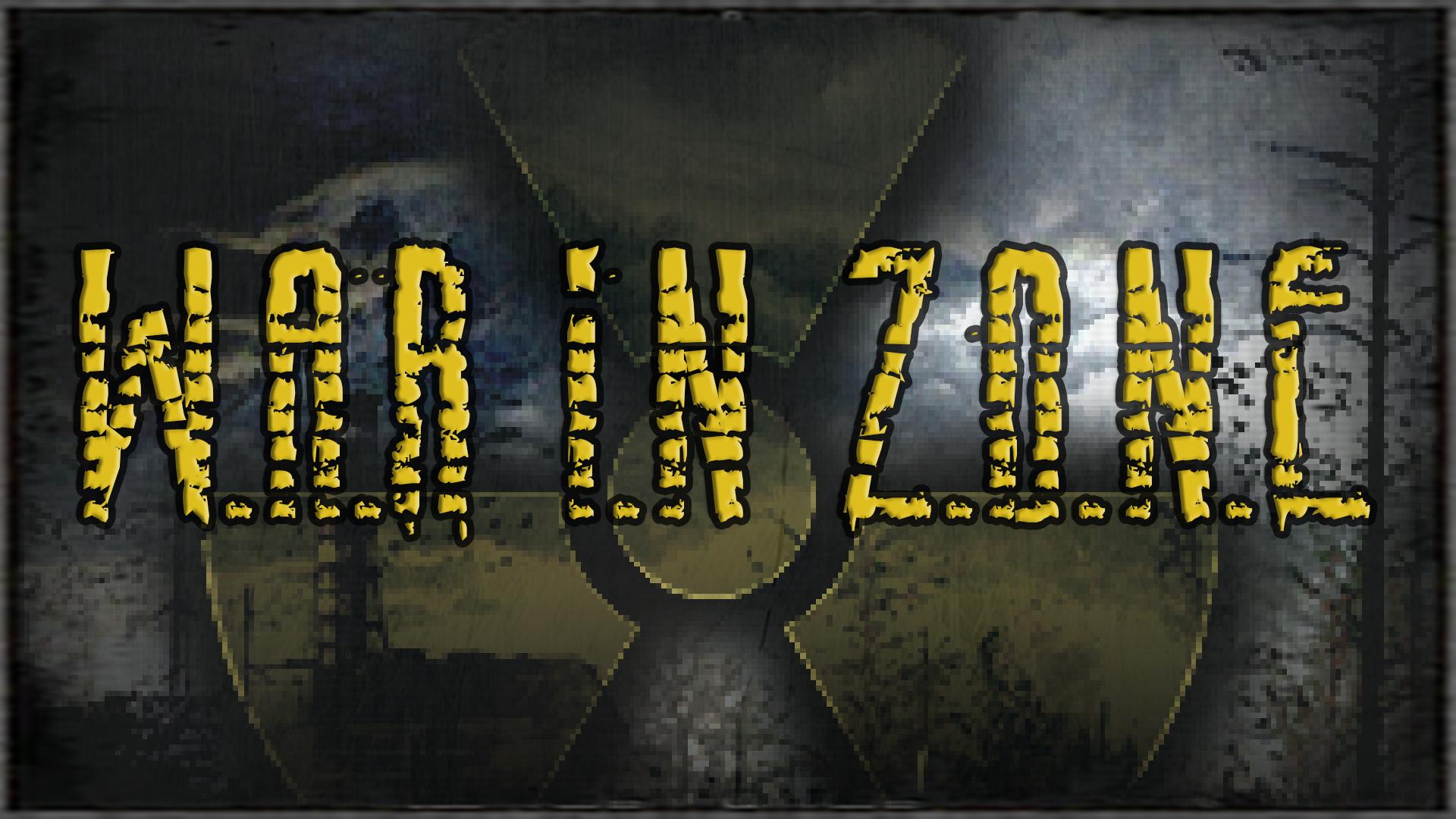 Discovery splash banner for WAR IN ZONE Discord server