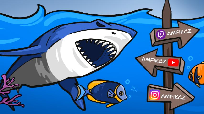 Discovery splash banner for AmfikCZ Discord server