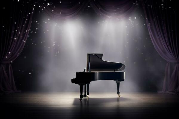 Discovery splash banner for Starving Pianists Discord server