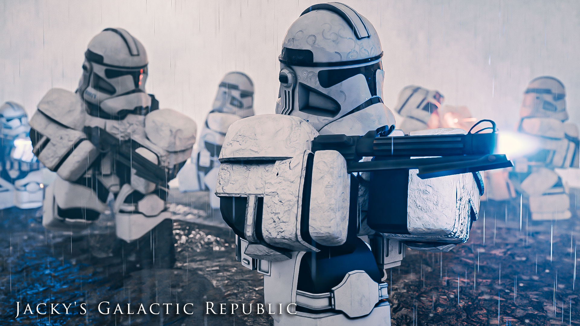 Discovery splash banner for /-\ Jacky’s Galactic Republic /-\ Discord server