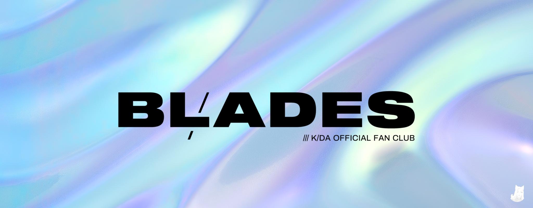 Discovery splash banner for K/DA • The Blades Discord server