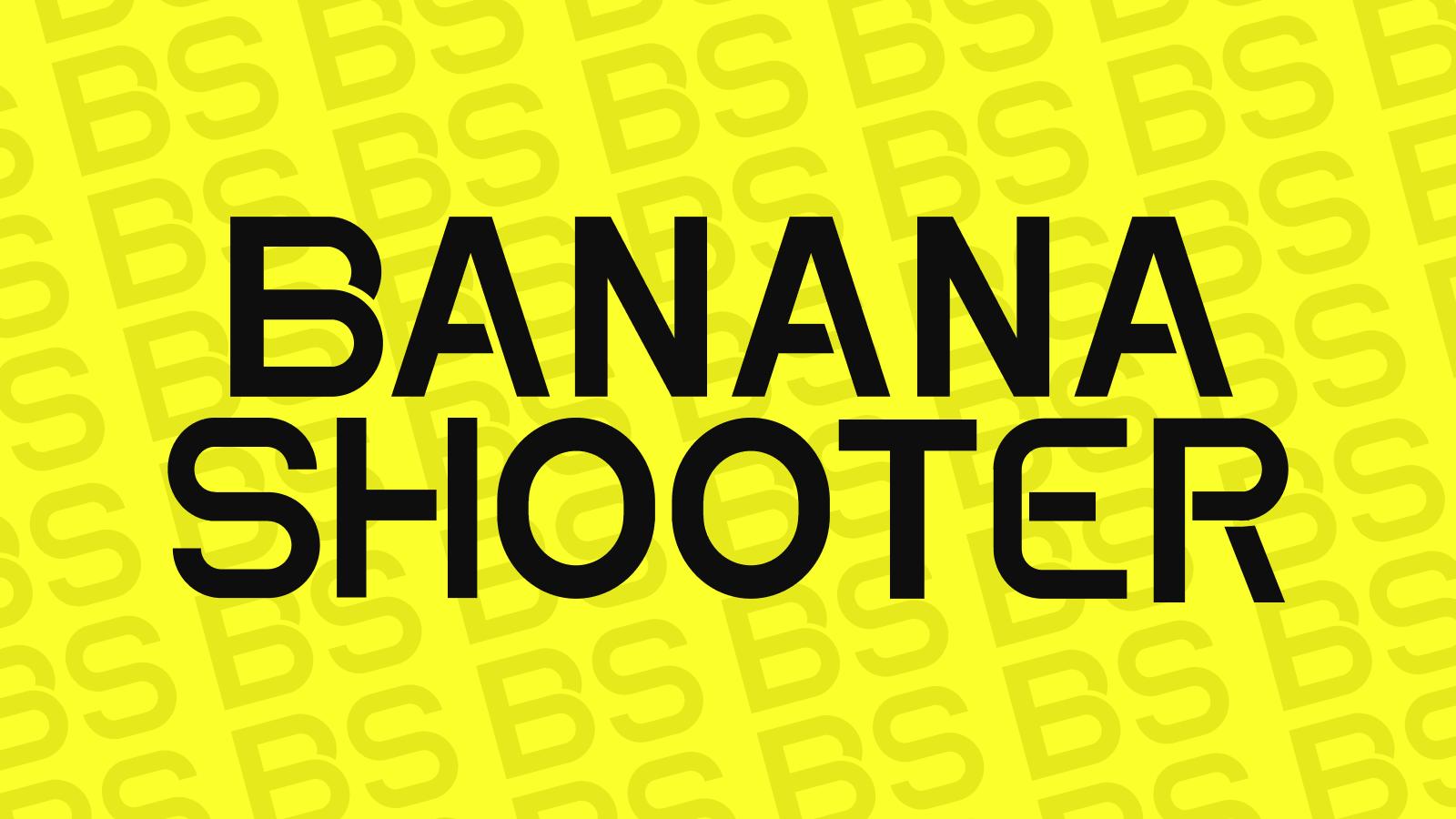 Discovery splash banner for Banana Shooter Official Discord server
