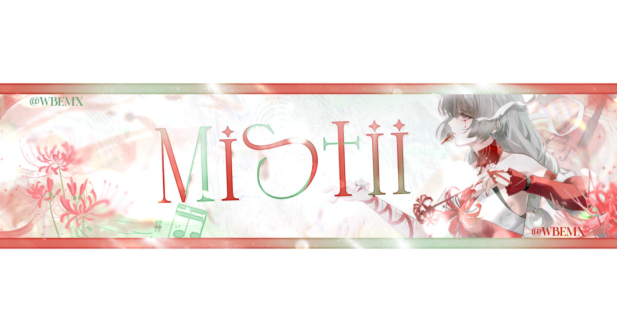 Discovery splash banner for ﹫﹒/mistii ! revamp ﹒ apps Discord server
