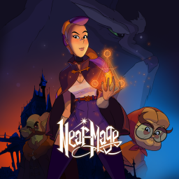 Discovery icon for Stuck In Attic - Near-Mage out now on PC! Discord server